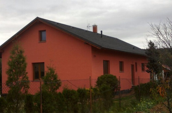 Zateplení rodinného domu ve Lhotce