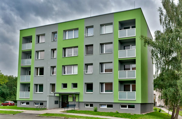 Revitalizace bytového domu s dotací IROP Pivovarská 665 Fulnek