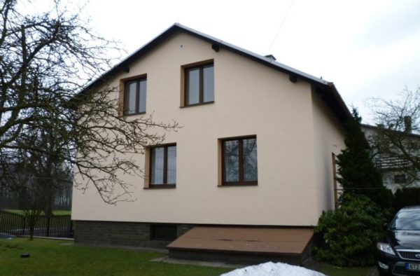 Zateplení rodinného domu v Bobrovníkách
