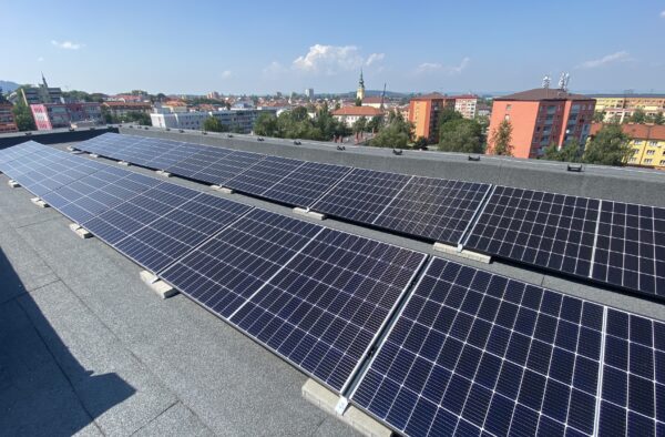 Fotovoltaická elektrárna pro bytový dům Nádražní 29 v Novém Jičíně